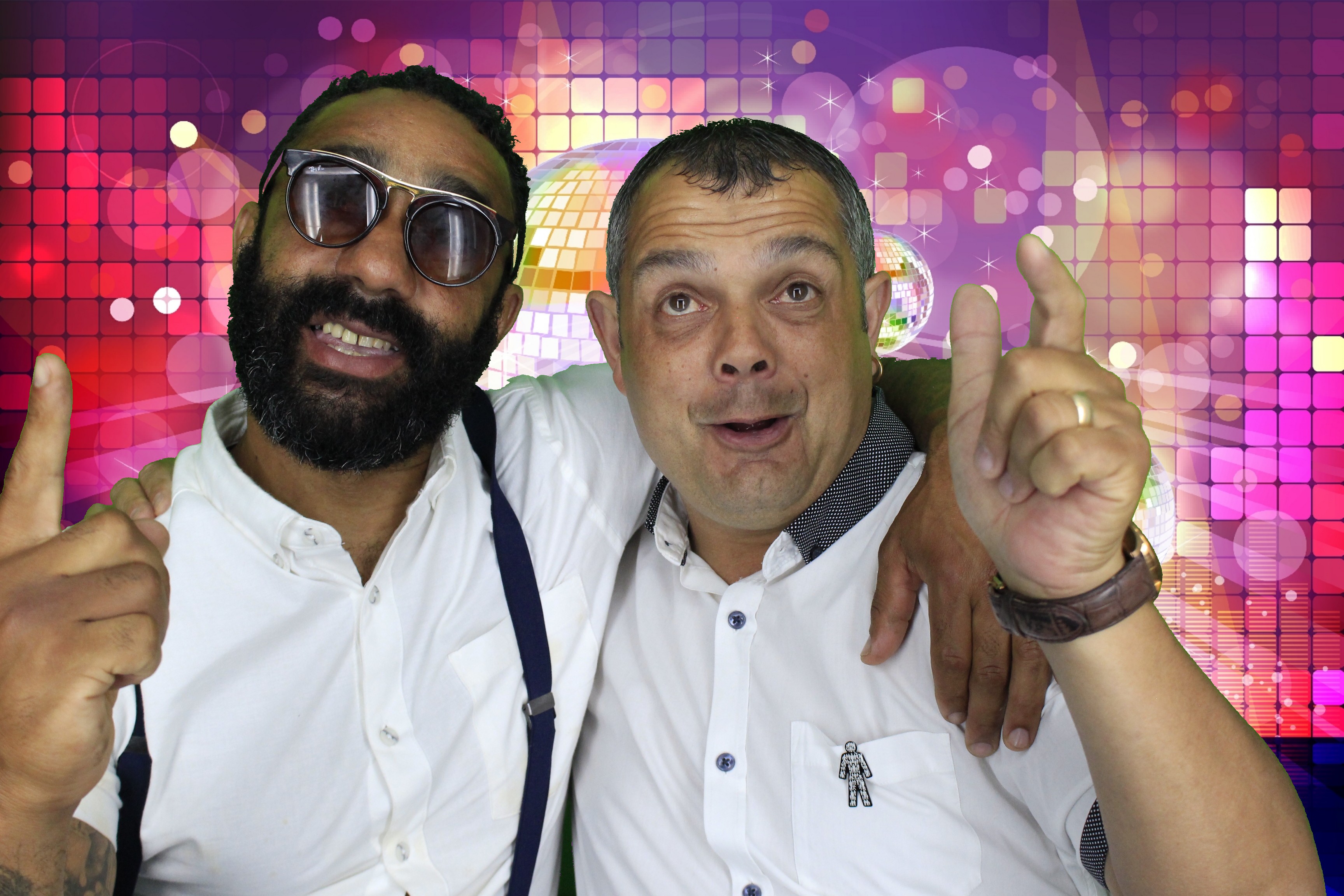 Jennie & Graham's wedding vow renewal  | View more photos from the event at gallery.myphotoboothexperience.co.uk/u/MyPhotoBoothExperienceLtd/Jennie-Grahams-wedding-vow-renewal